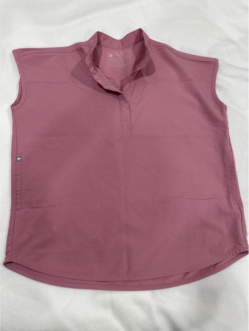 FIGS Technical Collection Sleeveless Top XS Pink